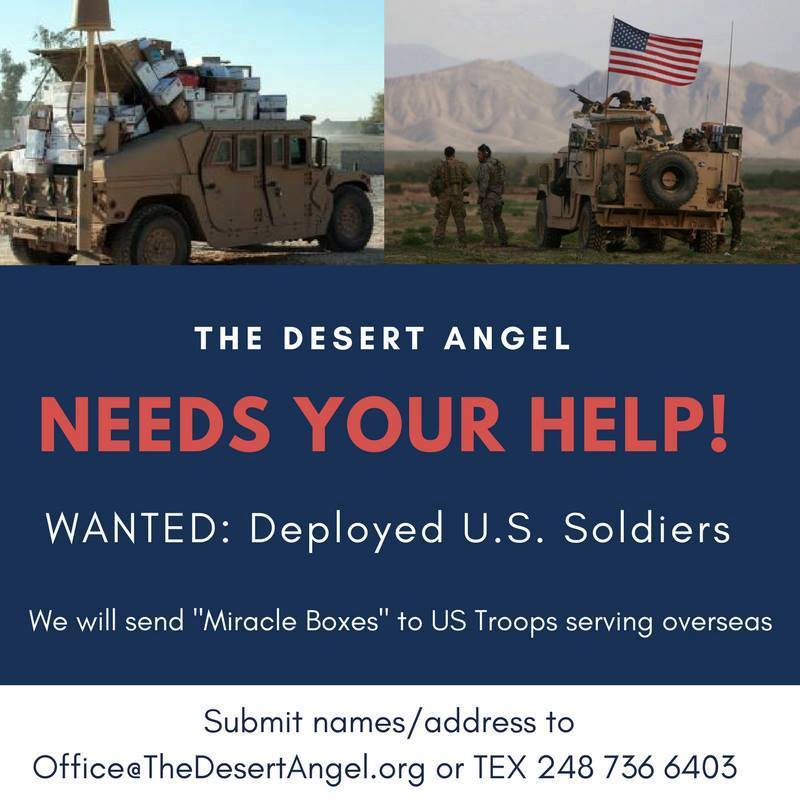 Desert Angels Need Your Help