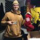 Local civilian contractor who recived a care package