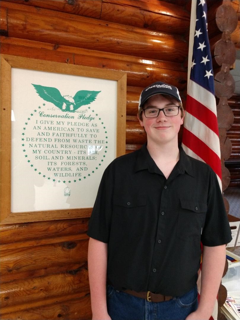 Cameron has completed all of his NRA requirements for recognition as an expert rifleman!