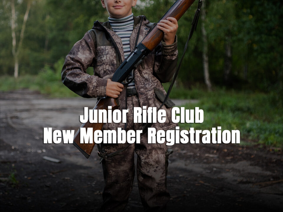 Junior Rifle Club - New Member Registration