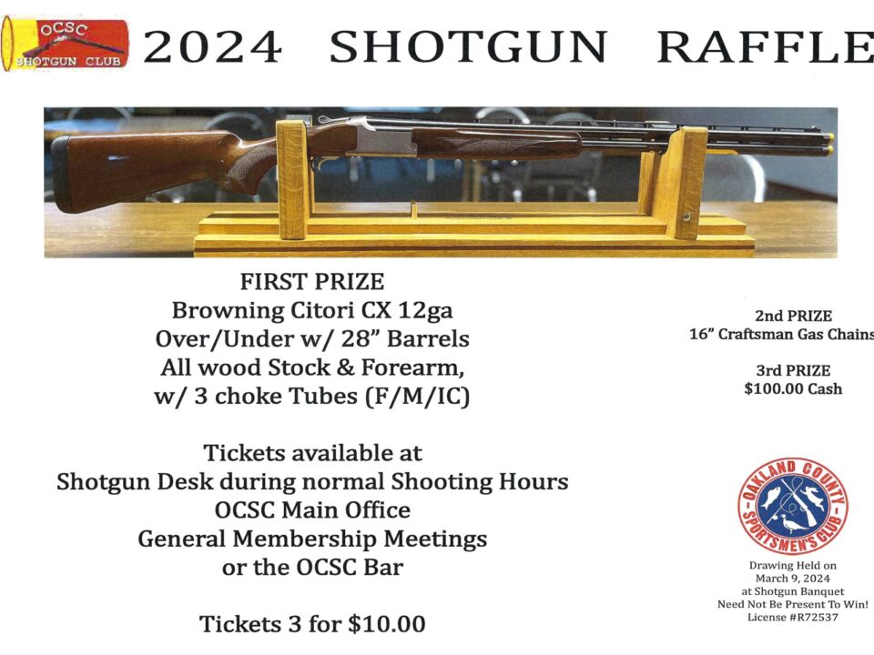 2024 Shotgun Raffle