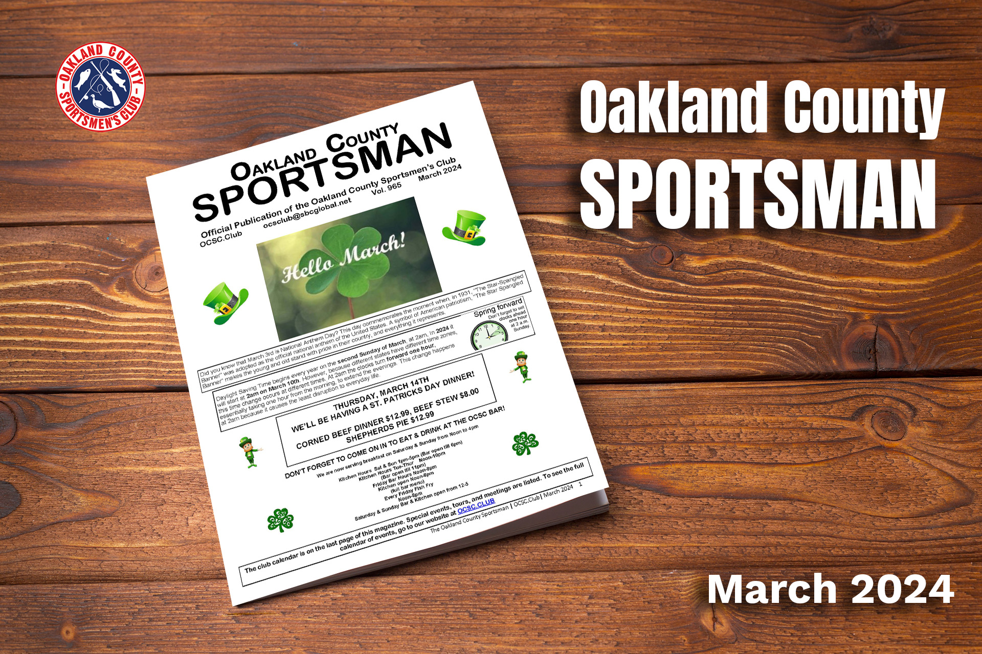 Oakland County Sportsman - March 2024