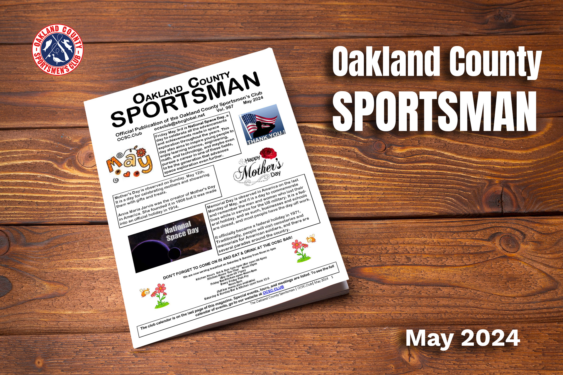 Oakland County Sportsman - May 2024