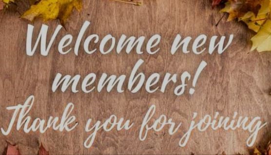 Welcome New Members for September 2024